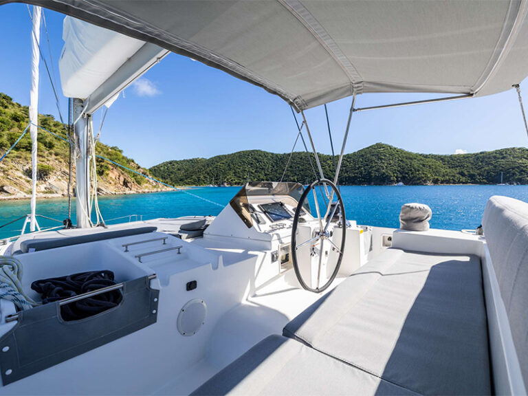 yacht cockpit area