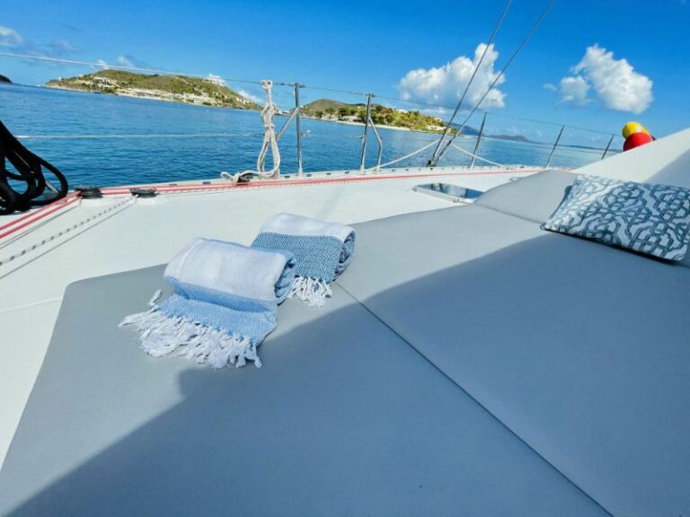 cape town yacht - deck view